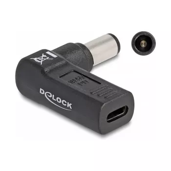 DeLOCK Adapter USB Type-C Buchse auf Dell 7,4 x 5,0 mm Stecker 90° gewinkelt