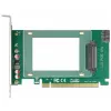 Delock - Speicher-Controller - 2.5 (6,4 cm) - U.2 NVMe / SATA 6Gb/s - 600MBps - PCIe 4,0 x16 (90051)