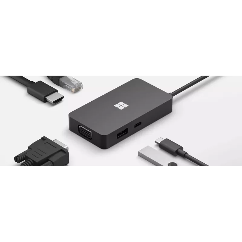 Laptop Dock Microsoft 1E4-00002 Schwarz