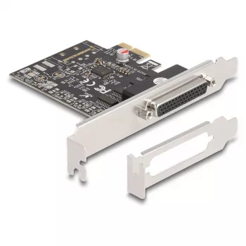 DeLOCK 66324 Interner RS-232 VGA Adapter PCIe Buchse Schwarz