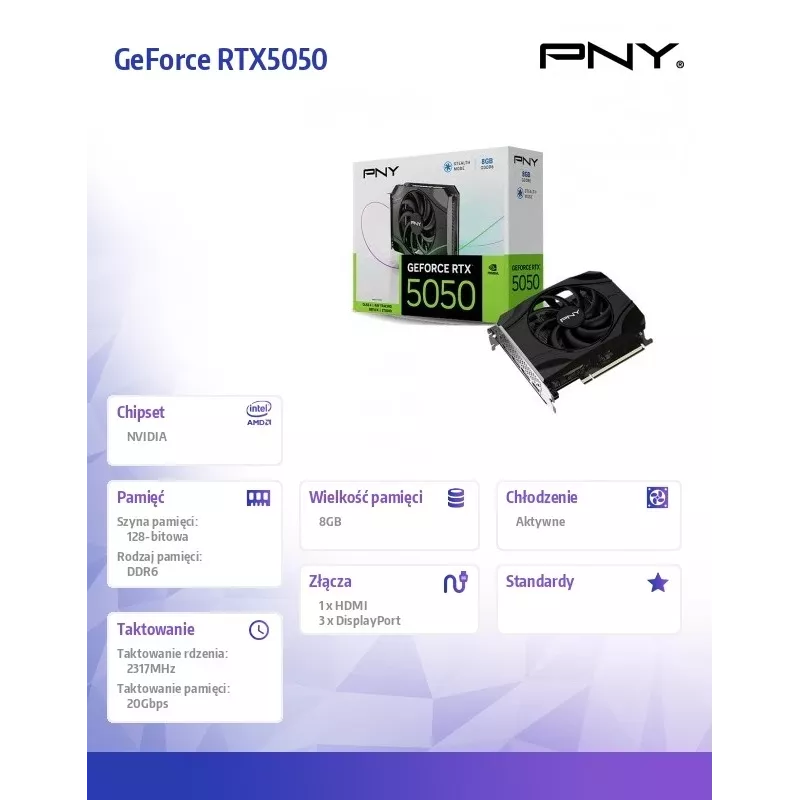 Grafikkarte NVIDIA GeForce RTX 5050 8 GB GDDR6