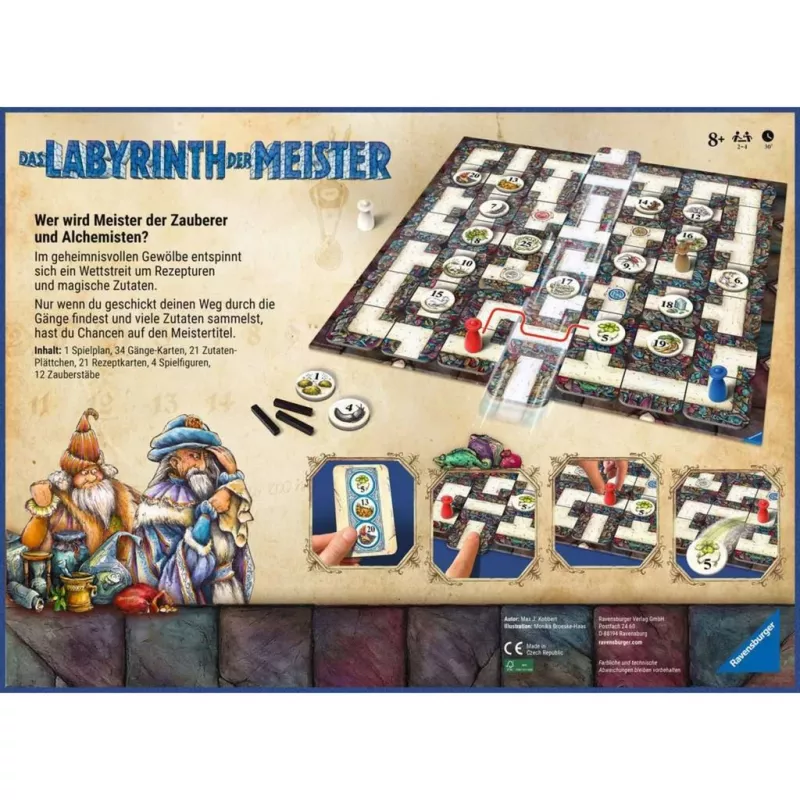 Labyrinth der Meister, Brettspiel