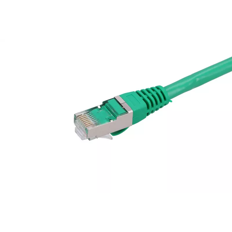 Netzwerkkabel Extralink LAN Patchkabel Kat.6 FTP RJ-45 Cat6 0,5m Grün