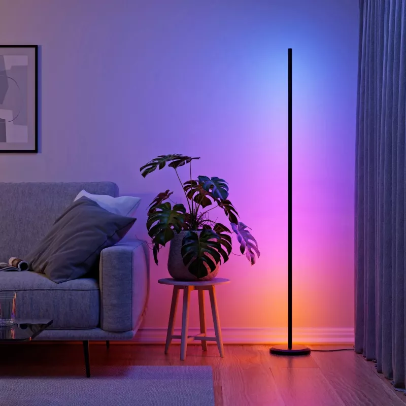 Stehleuchte Nanoleaf N7204K02-1FL 22W RGBW – einstellbare RGB- und abstimmbare weiße Beleuchtung