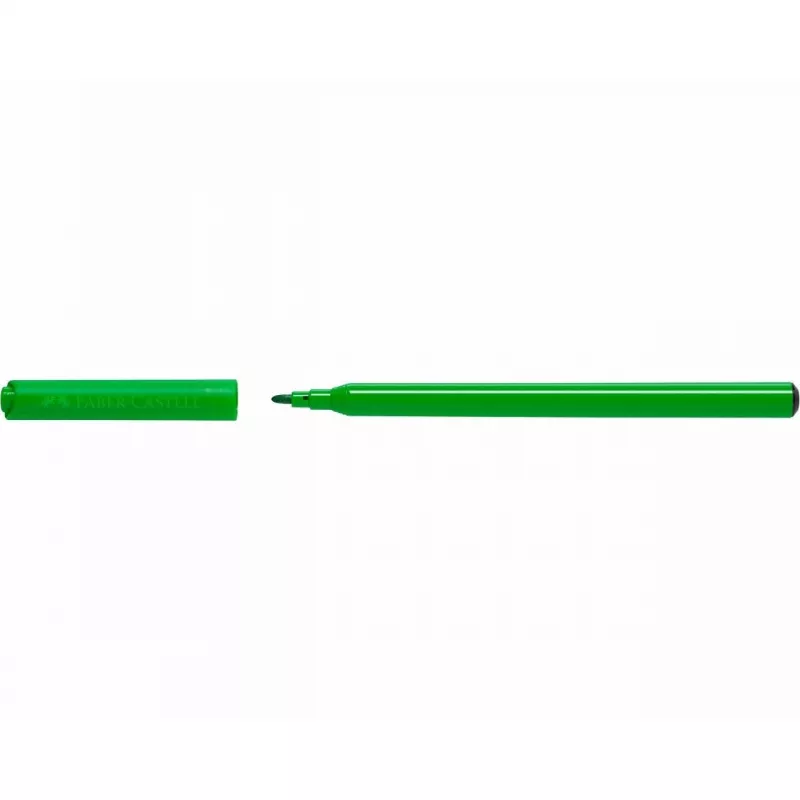 Filzstift Faber-Castell 554201 12 Farben Rundspitze Mehrfarbig