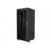 Freistehendes Rack LANBERG FF01-6627-12BL 19 Zoll 27HE 600x600 mm Glastür, 800 kg Tragfähigkeit