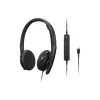 Lenovo 4XD1M45626 Kopfhörer/Headset Kabelgebunden Kopfband USB Typ-C Schwarz