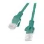 Netzwerk-Patchkabel LANBERG Cat5e U/UTP, RJ-45–RJ-45, 30 m, grün