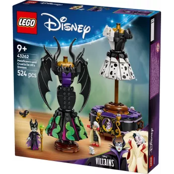 LEGO DISNEY 43262 Maleficents und Cruella de Vils Kleider