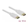 DisplayPort-Kabel DeLOCK 84863 10 m Weiß
