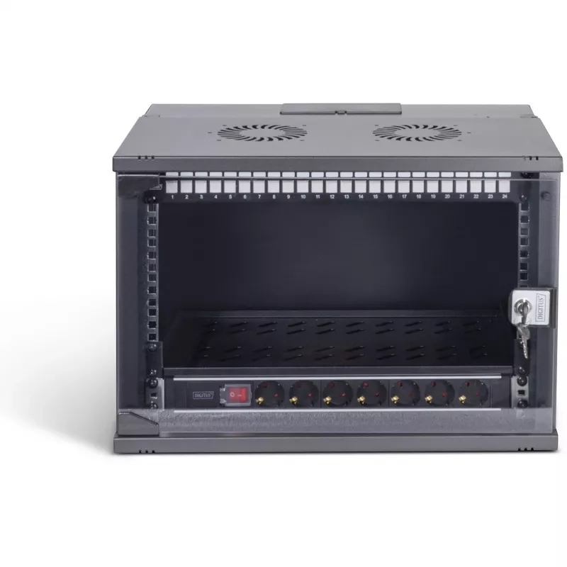 Wandmontageschrank Digitus DN-49203-SET 7U 60 kg IP20