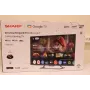 Smart TV Sharp 43HR7265E 43 Zoll (108 cm) 4K UHD LED, Google TV, WLAN, HDMI/USB/RJ45 – Schwarz – Beschädigte Verpackung