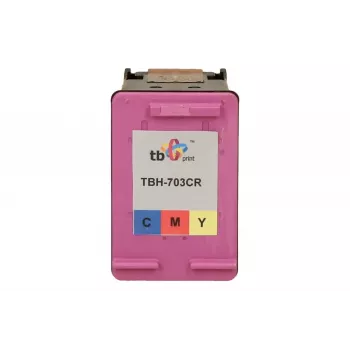 Tinte HP DJ D730/F735 Farbe wiederaufbereitet TBH-703CR (HP Nr. 703 CD888AE)