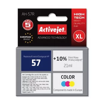 Activejet AH-57R Tinte (Ersatz für HP 57 C6657AE; Premium; 21 ml; Farbe)