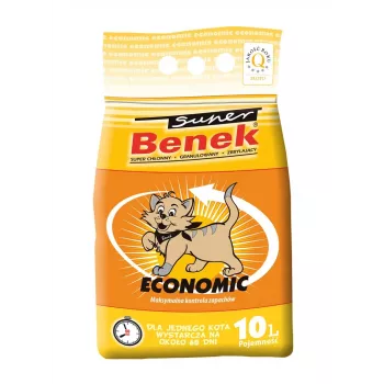 Certech Super Benek Economic - Katzenstreu klumpend 10 l