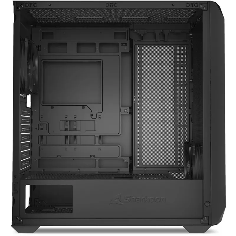 PC-Gehäuse Sharkoon AK3 Midi Tower Schwarz