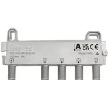 4-fach Verteiler Televes VT49FZ 5–1218 MHz 9 dB