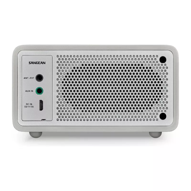 Tischradio Sangean DDR-7 Glacier Silver mit digitalem Tuner und Bluetooth