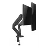 Monitorarm up up Economical Interactive Counterbalance Dual Monitor Arm Mattschwarz VESA 75x75/100x100