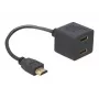 HDMI-Adapter DeLOCK 65056 0,2 m Stecker auf 2x Buchse