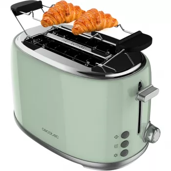 Toaster Toast&Taste 1000 Retro Double Green (Grün, 980 Watt, für 2 Scheiben Toast)