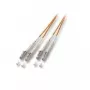 Tecline exertis Connect - Patchkabel - LC Multimode (M) zu LC Multimode (M) - 3 m - Glasfaser - 50/125 Mikrometer - OM2 - orange (85303)
