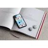 Schutzhülle iKins für iPhone XR – Schwarz Poppin Rock Design