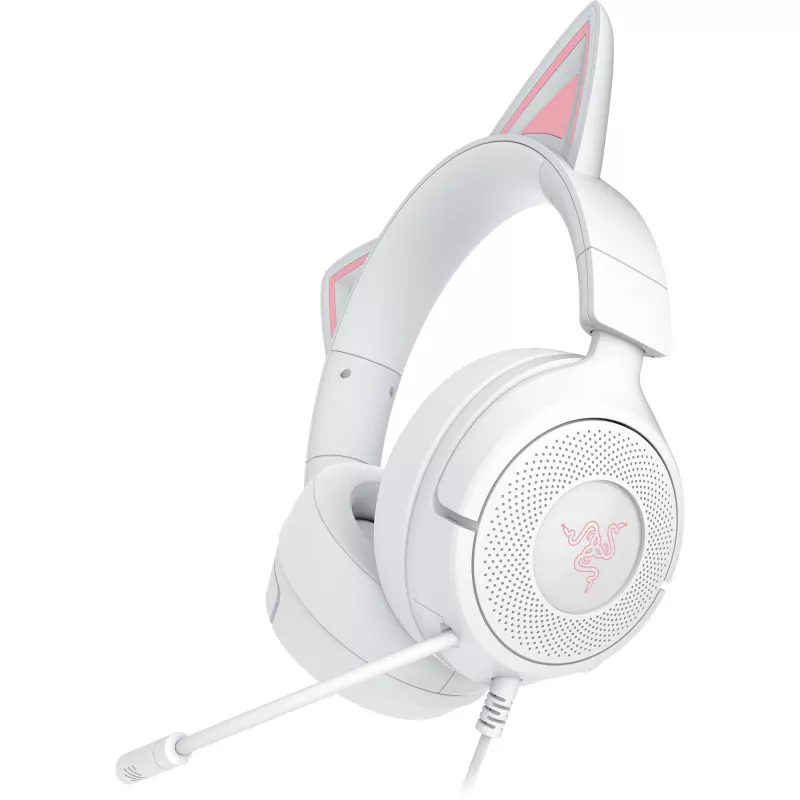 Headset Razer Kraken Kitty V3 X — Gaming-Headset mit RGB-Beleuchtung, leichtem Design, eingebautem Mikrofon