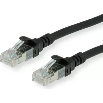 Netzwerkkabel ROLINE 21.15.2757 Schwarz 10 m Cat6a U/UTP