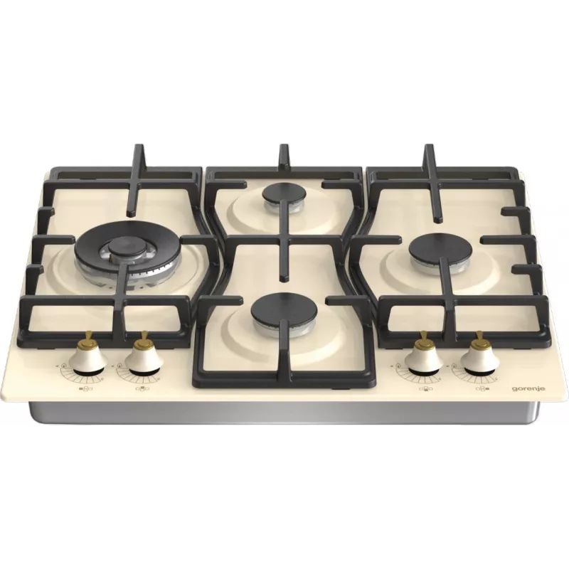 Gorenje GW6D42CLI Kochfeld Beige Einbau 60 cm Gas 4 Zone(n)