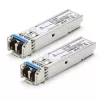 Extralink SFP 1.25G Modul 2er-Pack, 1.25Gbps, LC/UPC, 1310nm, 20km, Single Mode, DOM