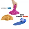 Kinetic sand Wonder Factory Never Dry Sand Bag, Orange Red