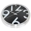 NXT Uhr 13803 Big Numbers, Ø35 cm, Wand, Schwarz