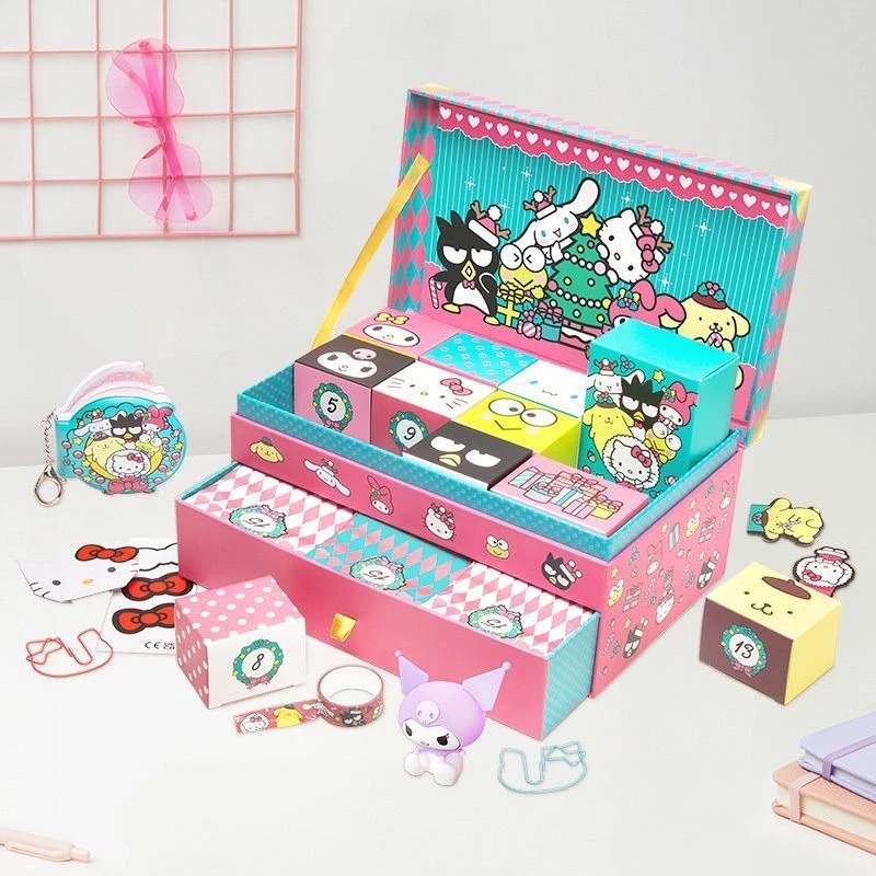 Aufbewahrungsbox-Adventskalender Paladone Hello Kitty Modell PP15340HKF