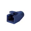 Logilink | RJ45-Stecker-Zugentlastungstülle, 8,0 mm (50 Stk.) | MP0035B | Blau