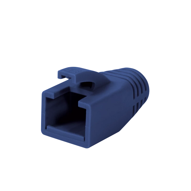 Logilink | RJ45-Stecker-Zugentlastungstülle, 8,0 mm (50 Stk.) | MP0035B | Blau
