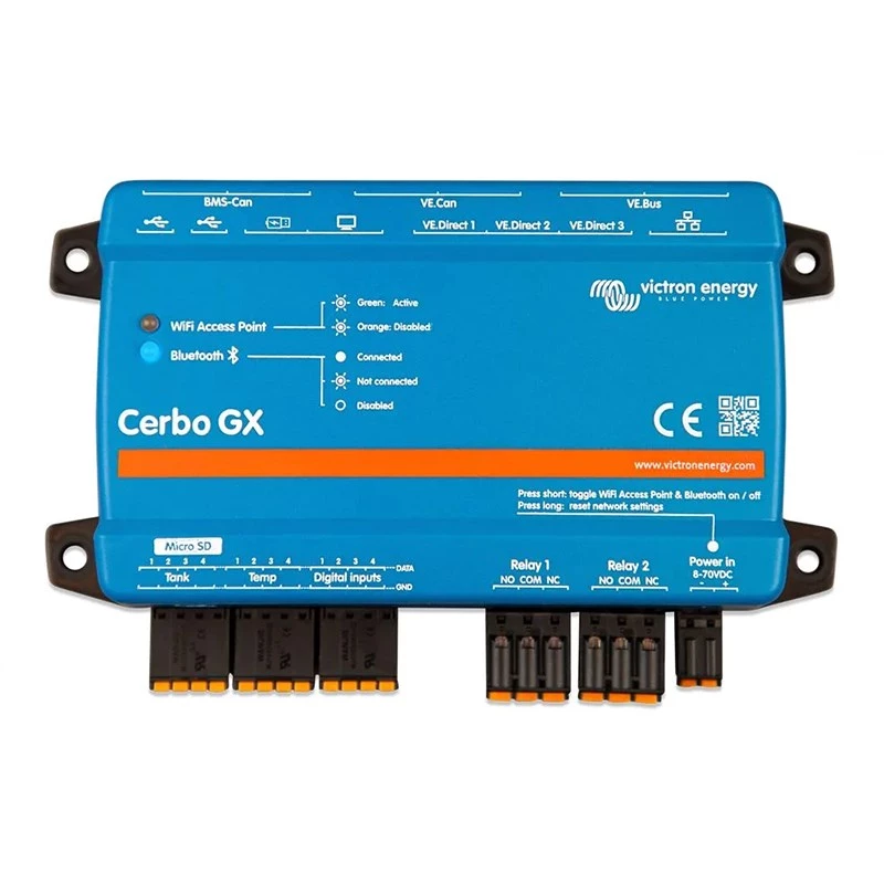 Cerbo GX MK2 Victron Energy BPP900450110 fortschrittliches Überwachungssystem mit Fernkommunikation und Display-Unterstützung