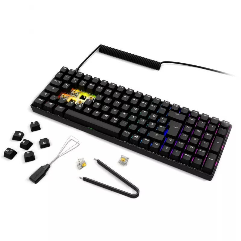 Sharkoon SGK50 S2 Tastatur Gaming RF Wireless QWERTZ Deutsch