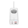 Netzteil-Adapter FIXED FIXCS65-1.5-WH mit 2× USB-C PD 65 W und 2× USB-A-Anschlüssen