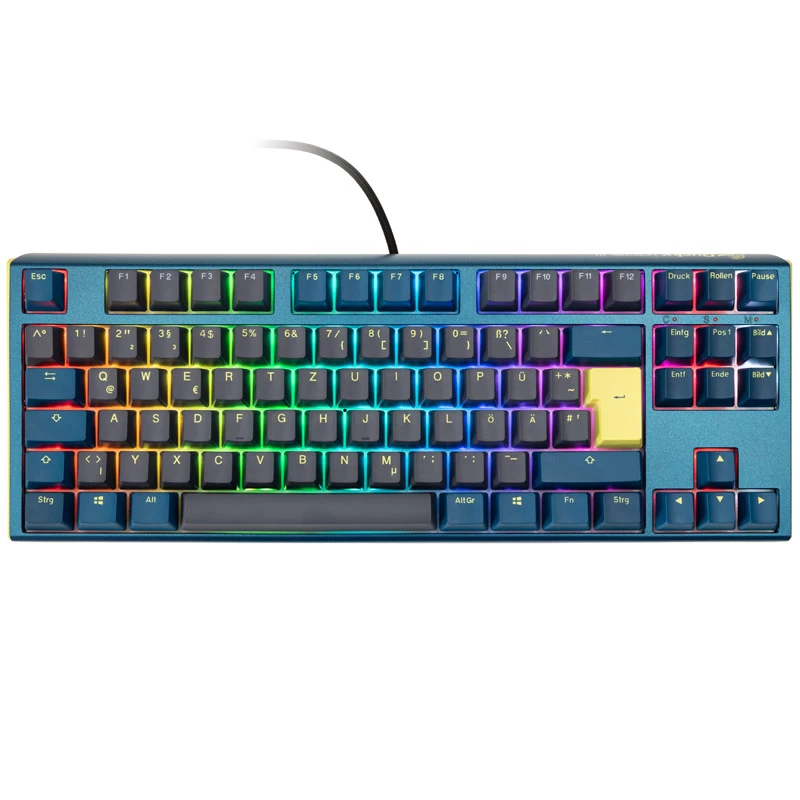Ducky One 3 Daybreak TKL Gaming Tastatur, RGB LED - MX-Red (DKON2187ST-RDEPDDBBHHC1)