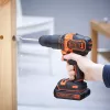 Black & Decker BDCHD18KB-QW Bohrer schlüssellos Schwarz, Orange