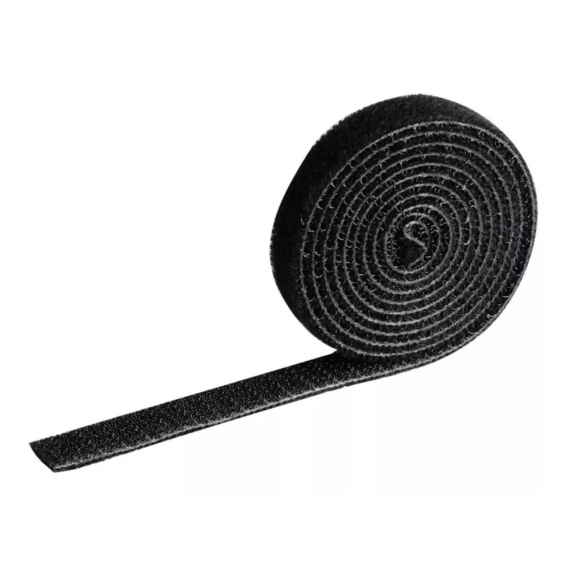 Kabelbinder Durable Cavoline Grip 10 Klettverschluss Schwarz