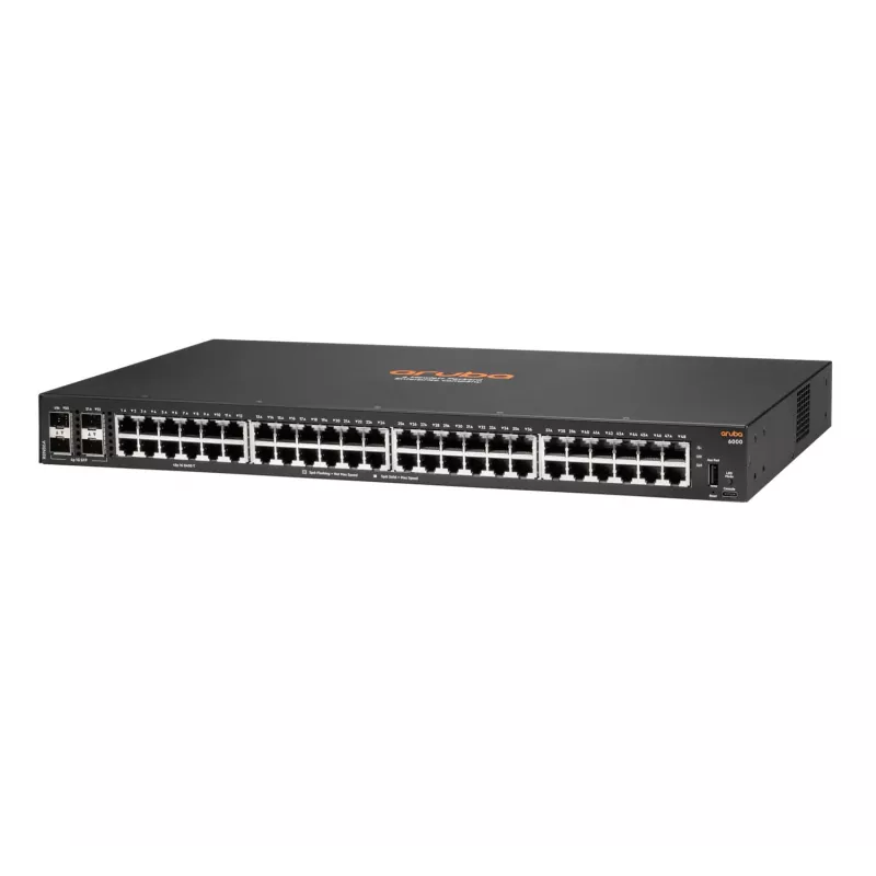 HPE Aruba Networking CX6000 52-Port Switch (R8N86A) [48x Gigabit LAN, 4x SFP]
