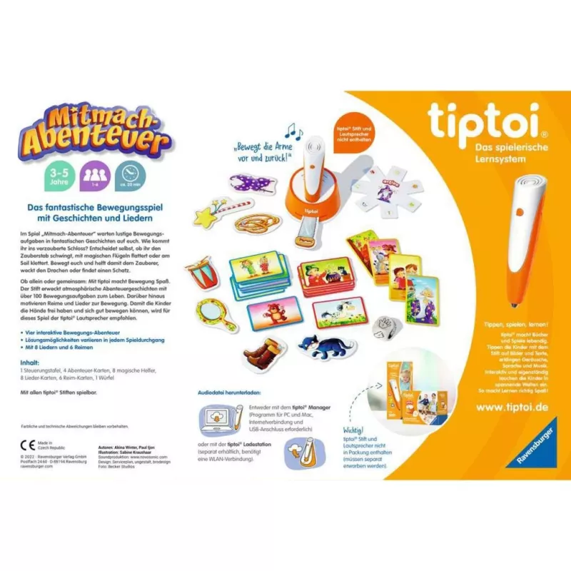 tiptoi ACTIVE interaktives Abenteuer, Geschicklichkeitsspiel