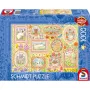 Jigsaw Puzzle schmidt spiele Noble Cats in Blossom, 1000 Teile, Modell 59792