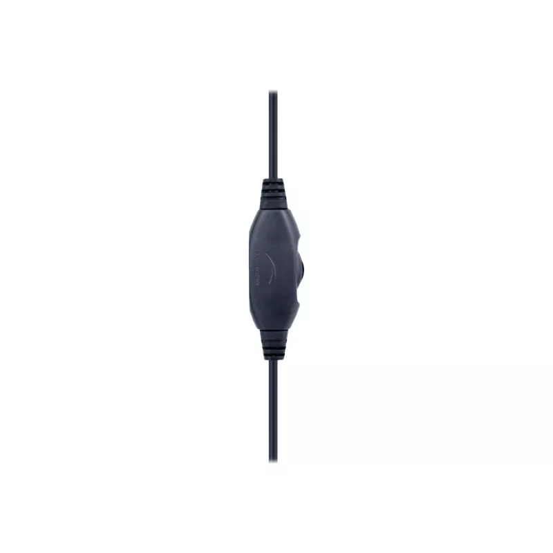 Kabelgebundenes Gaming-Headset GEMBIRD GHS-05-O, ohrumschließend, 20–20000 Hz, 2 m Kabel, 250 g, orange/schwarz