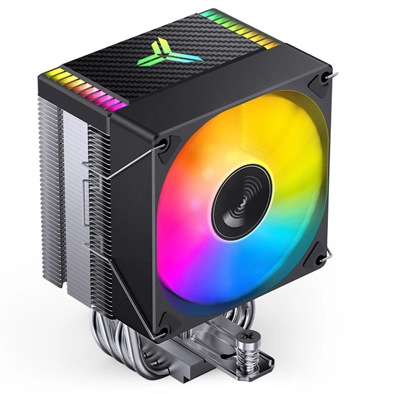 Jonsbo CR-1400 EVO ARGB CPU-Kühler, 92 mm, Schwarz