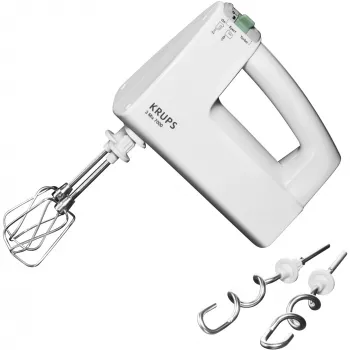 Krups F60814 Handmixer 500 W Weiß
