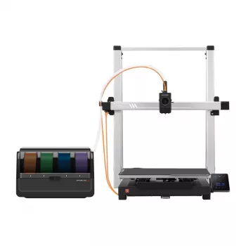 3D-Drucker AnyCubic Kobra 3 Max Combo — Bauraum 420×420×500 mm, PETG/PLA, max. Düsentemperatur 300°C, Heizbett 90°C, Wi‑Fi