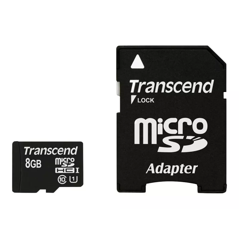 Transcend Premium - Flash-Speicherkarte (microSDHC/SD-Adapter inbegriffen)